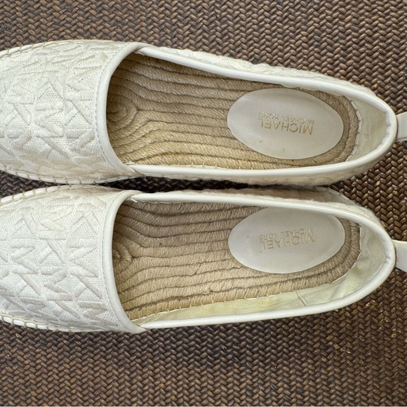 MICHAEL Michael Kors Cream Espadrille Slip-Ons - Picture 6 of 13